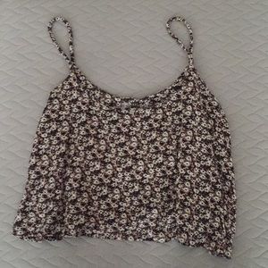 Flower crop top